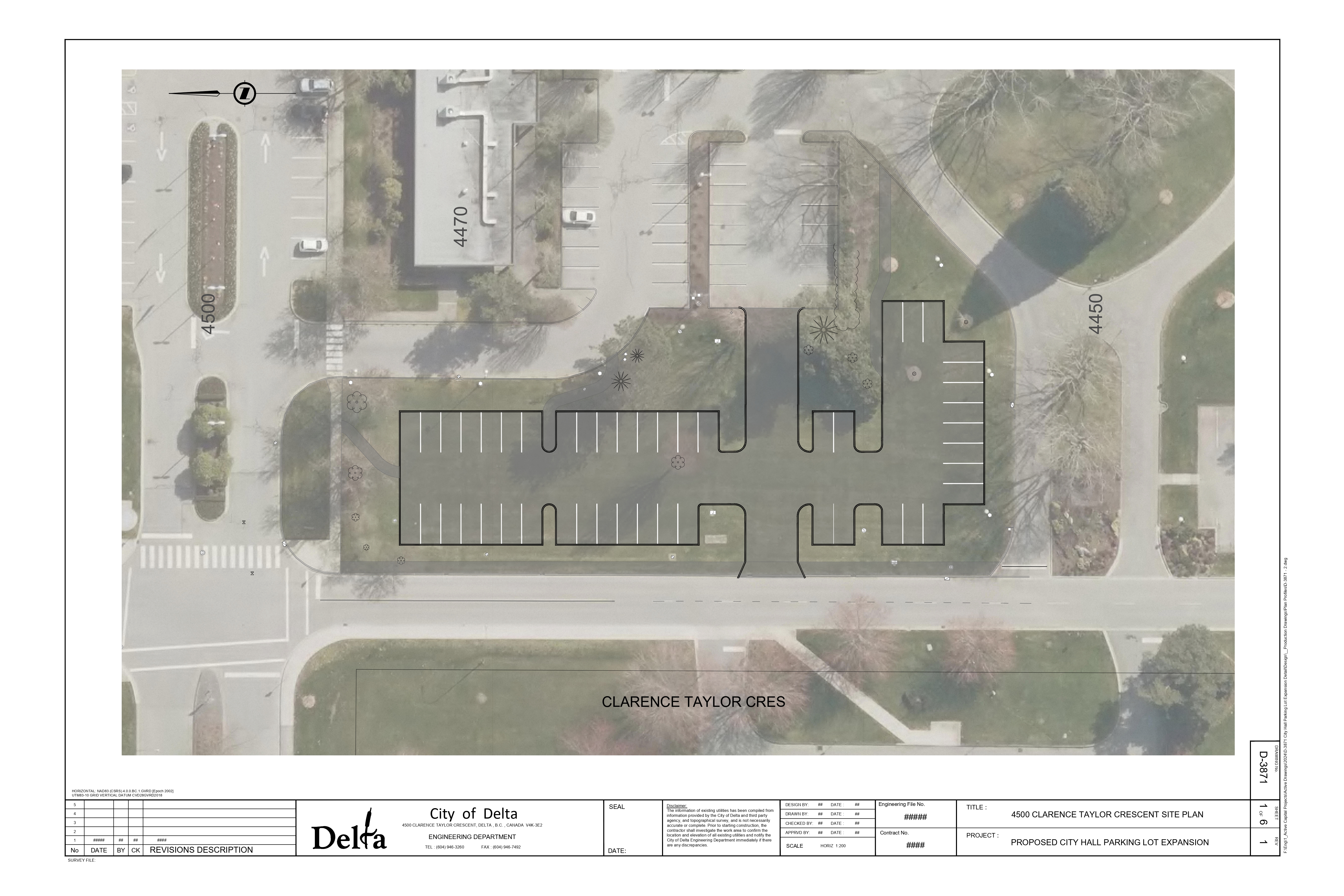 City of Delta Parking Lot